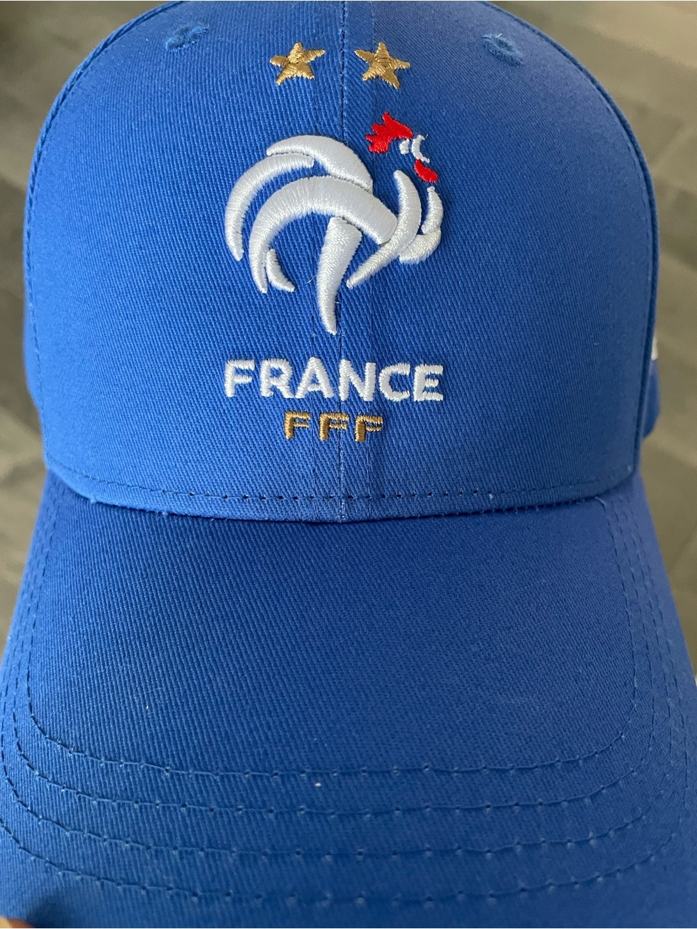 official French Football Federation (FFF) licensed French Soccer Team Fan cap